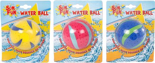 Super Splash Waterbal Junior 8 Cm - 1 exemplaar - Willekeurige kleur - Strand - Zee - Zwembad