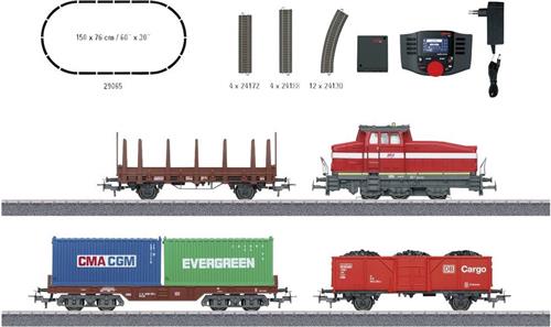 Märklin 29065 H0 digitale startset moderne rangeermodus met DHG 500