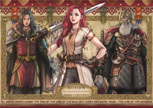 Trefl Der Herr Der Ringe: Der Krieg Der Rohirrim - 1000 Teile.