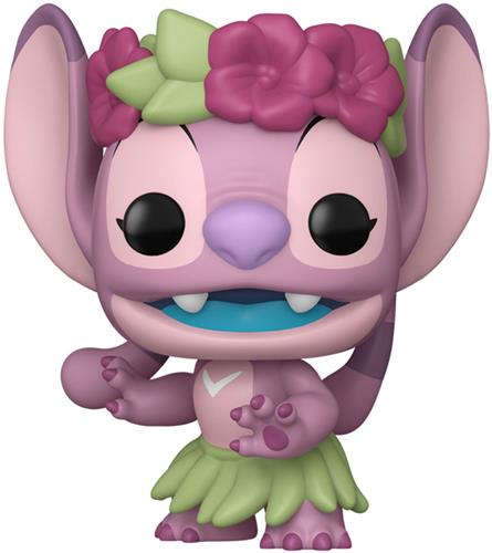 Funko Lilo & Stitch Pop! Luau Engel Figuur 9 Cm Roze