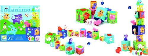 DJECO DJ08420 speelgoedblok Ludanimo