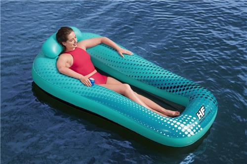 Bestway Hydro Force Drijfbed - luchtbed -  Sol Venture 188x109x46 cm - blauw