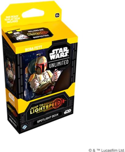 Star Wars Unlimited - Jump to Lightspeed Boba Fett Spotlight Deck