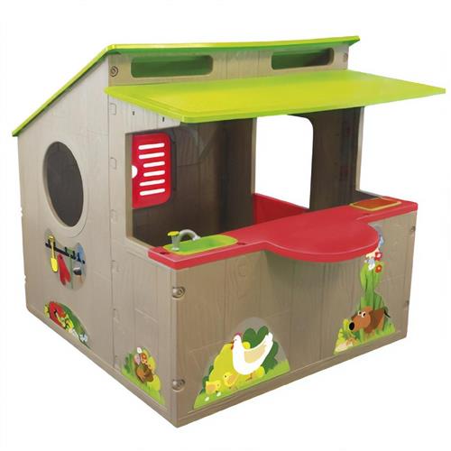 Paradiso toys Kiosk speelhuis 139 x 118 cm