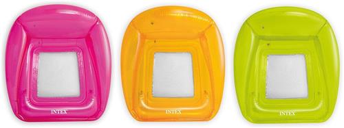 Intex transparant lounge 104x102 cm | assortimentskleuren