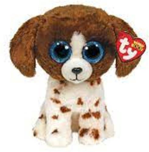 Ty - Knuffel - Beanie Buddy - Muddles Dog - 24cm