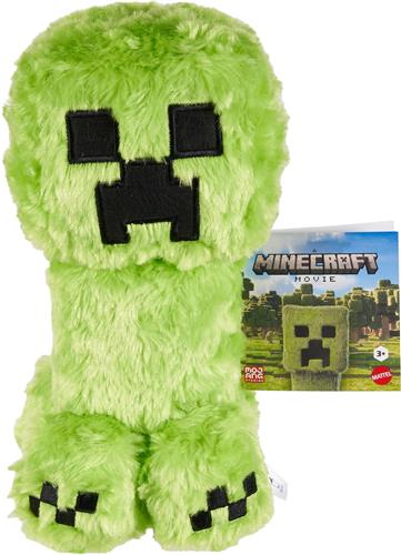 Mattel A Minecraft Movie Knuffel Figure Movie Creeper 20 cm Knuffeles