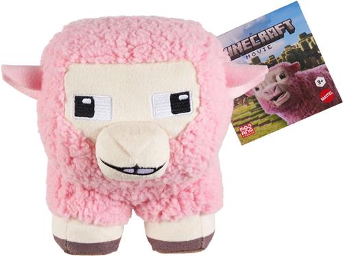 Mattel A Minecraft Movie Knuffel Figure Pink Sheep 20 cm Knuffeles