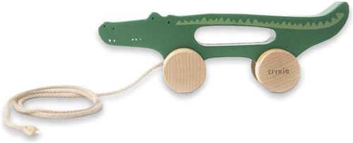 trixie Wooden pull along toy - Mr. Crocodile