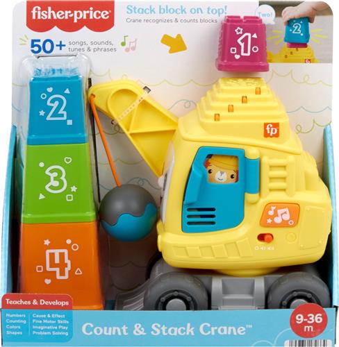 Fisher Price Tel- en Stapelkraan