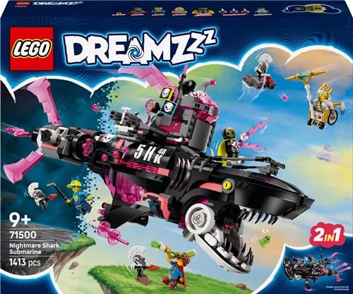 LEGO® DREAMZzz Nachtmerrie Haaienonderzeeër Speelgoed - 71500