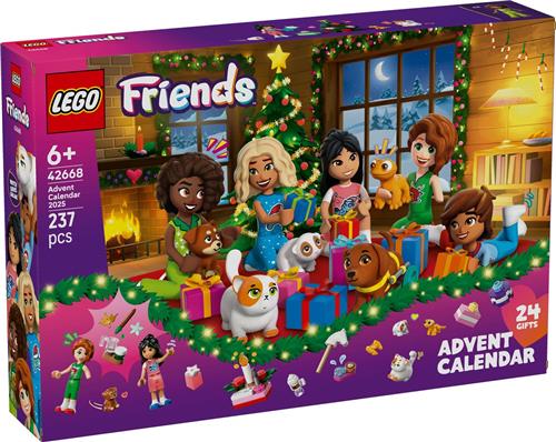 LEGO® Friends Adventkalender 2025, Kerstspeelset - 42668