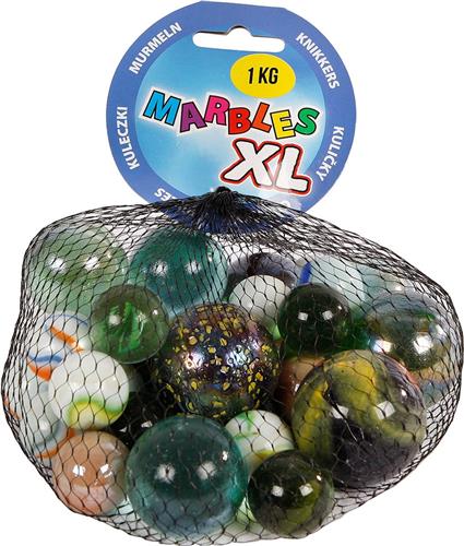 Toys Amsterdam Knikkers Marbles Xl Junior Glas 1000 Gram