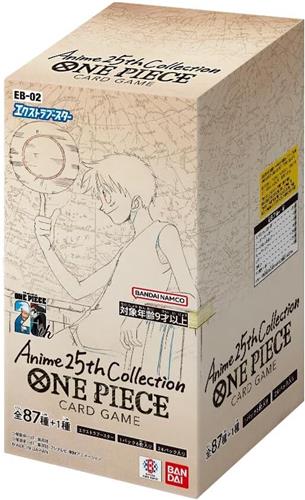 One Piece EB-02 Anime 25th Collection Boosterbox  Japans