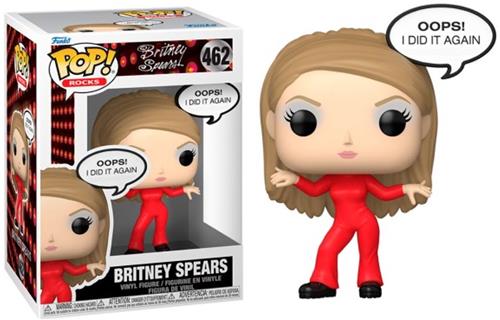Funko Pop Rocks -Britney Spears - Oops I Did It Again 462