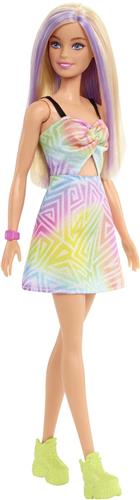 Barbie Fashionistas Pop - Blond - Tie-Dye Jurk - Pop