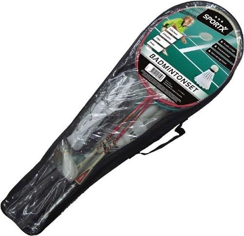 SportX Badmintonset  + Net