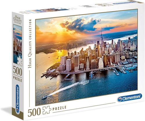Clementoni - Puzzel 500 Stukjes High Quality Collection, New York, Puzzel Voor Volwassenen en Kinderen, 14-99 jaar, 35038