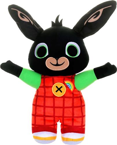 BING - Rainybow Pratende Bing knuffel - met oplichtende button