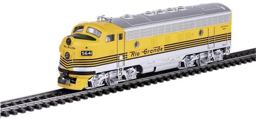 Märklin 30601 H0 diesellocomotief F7 A-unit Retro van de D & RGW Rio Grande, MHI