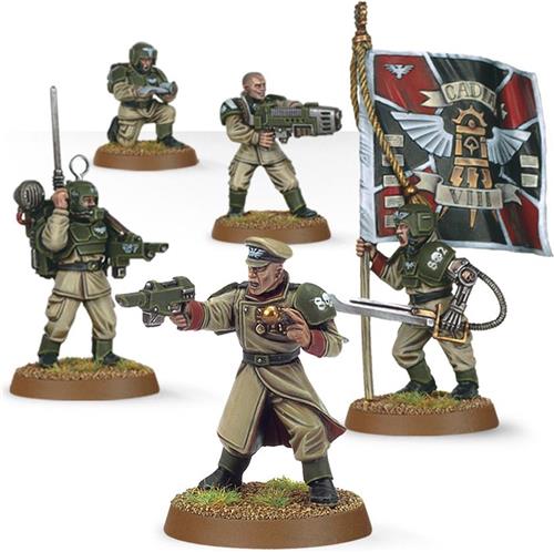 Astra Militarum - Cadian Command Squad - Warhammer