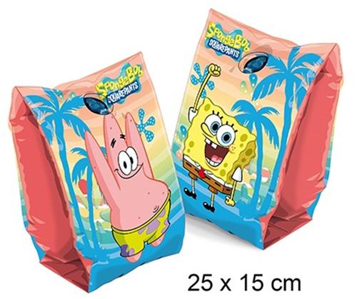 Bestway Kinder zwembandjes / zwemvleugels - SpongeBob - 3-6 jaar - 25 x 15 cm - pvc - zwembad - zwemmen