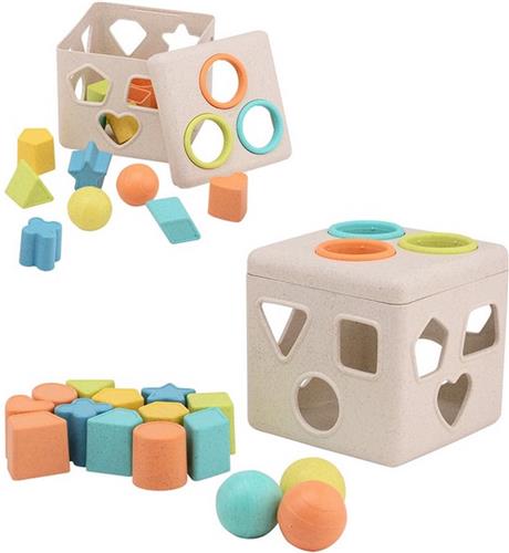 Happy world bio Vormenstoof 4-kantig