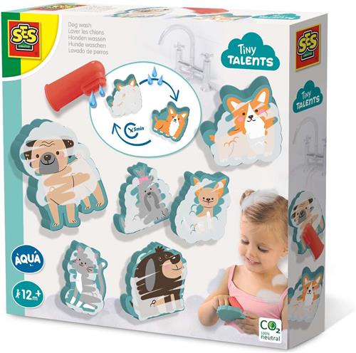 SES - Tiny Talents - Badspeelgoed - Honden wassen - na 5 minuten opnieuw te gebruiken