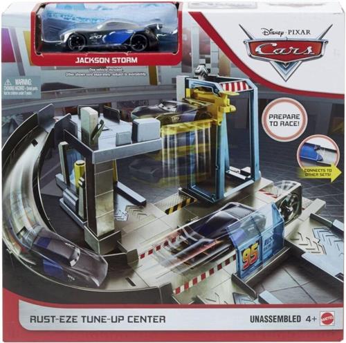 Mattel Disney Cars: Rust-Eze Tune-Up Center with Jackson Storm (GJW43)