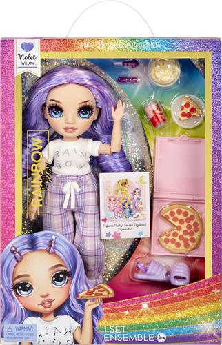 Rainbow High Junior High Pyjamaparty - 23 cm - Violet (paars) - Modepop