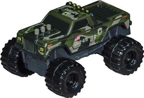 Carrera Monster Truck "Camouflage" - Groen - Key Racer in Schaal 1:64 Terugtrekauto