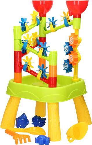 Waterspeelbaan met Watermolens