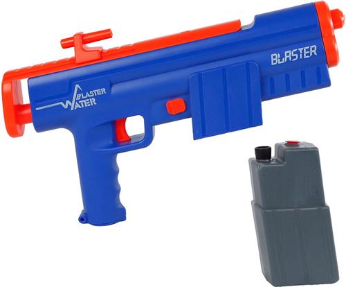 Sun Fun Waterpistool Elektrisch Blauw/Oranje, 34,5cm
