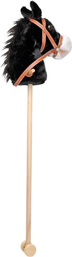 Playwood - Stokpaard zwart met geluid
