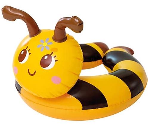 Intex - Zwemring dierenkop zwemband - Dier - Bij (geel)