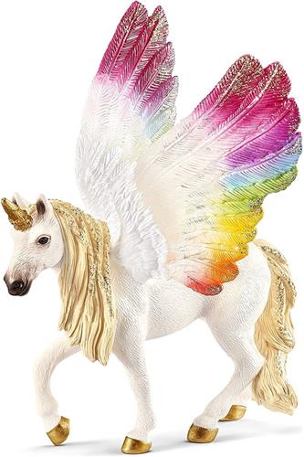 schleich BAYALA - Gevleugelde Regenboog Eenhoorn - Unicorn Speelgoed - 70576