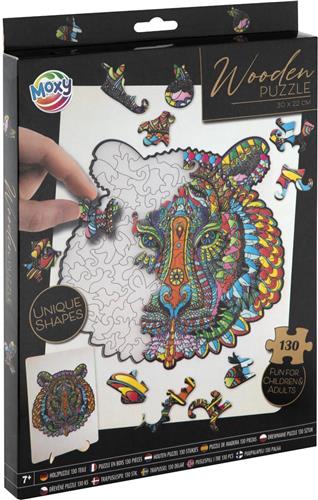 Houten Legpuzzel Tijger 130st.