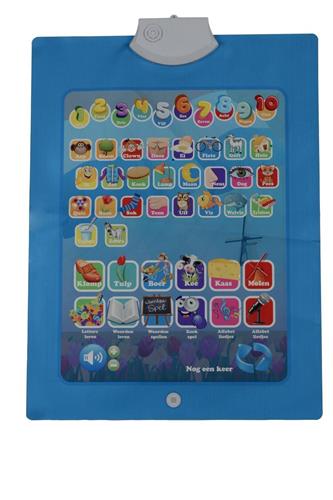 Oefenmat Nederlandse woordjes - 58x42cm - met muziek en geluid
