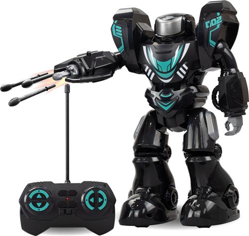 Robo Blast One zwart - RC Robot met schietende vuist