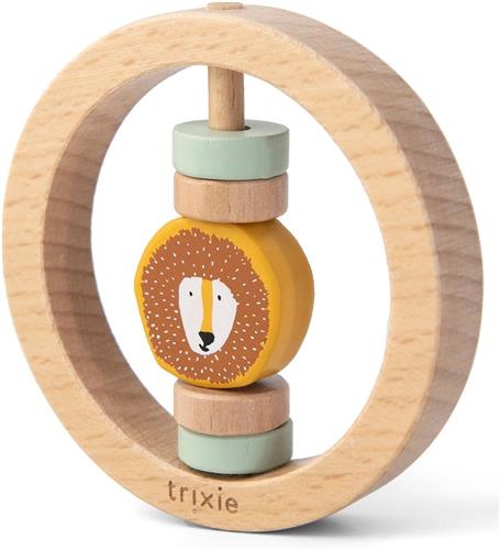 Trixie Houten ronde rammelaar - Mr. Lion