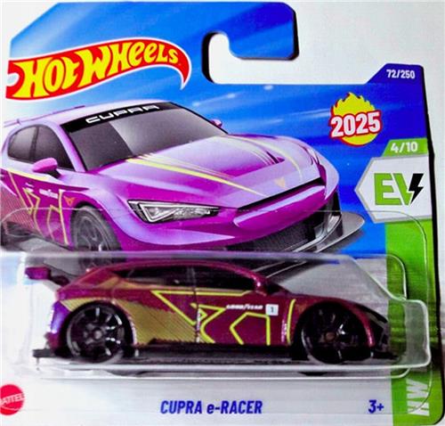 HOT WHEELS CUPRA e-RACER PURPER 72/250 HW EV4/10