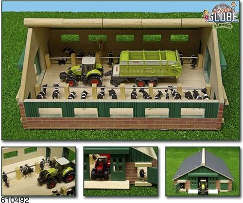 Kids Globe Loopstal Hout 1:87