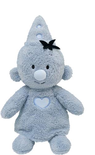 Bumba - Knuffel - Fluffy pluche 35 cm blauw