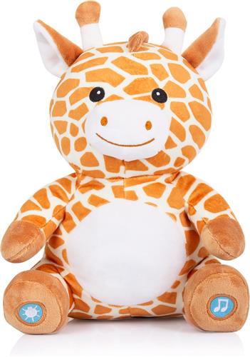 Chipolino Pluche Baby Nachtlamp Giraf - Knuffelgiraf - Met Muziek & Licht