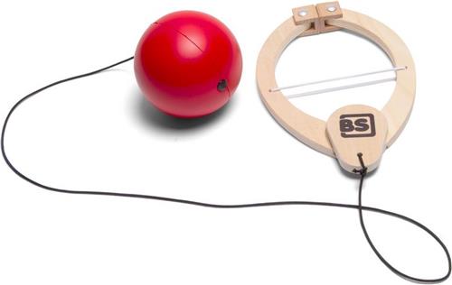 BS Toys Klik en Speel - Boksbal - Hout - FSC - Vanaf 6 jaar - Actiefspel - Coördinatiespel