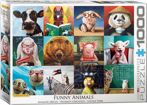 Eurographics Grappige Dieren - L. Heffernan (1000 stukjes)