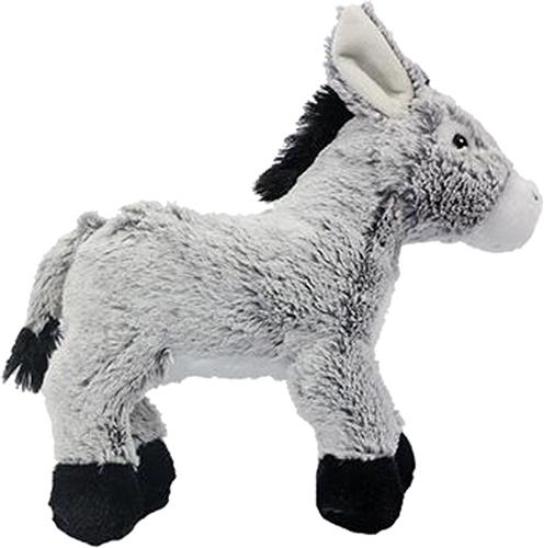 Pia soft Toys Knuffeldier Ezel - zachte pluche stof - premium kwaliteit knuffels - grijs - 24 cm - Ezels