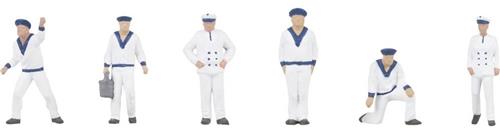 Faller 151749 H0 Matrozen figuren Geverfd, Staand