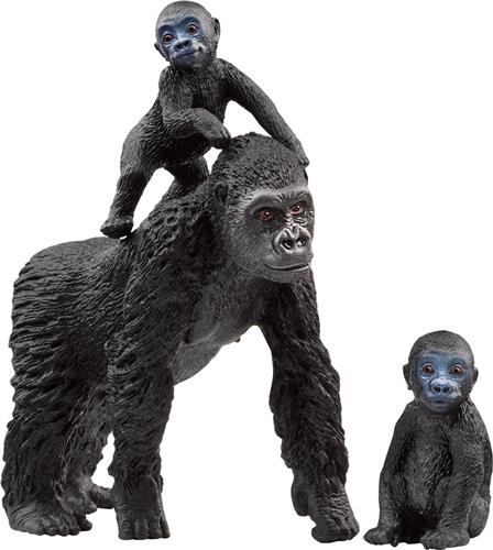 schleich WILD LIFE Gorilla familie - Speelfigurenset - 42601