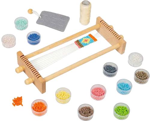 Bigjigs Houten Kralenweefraam